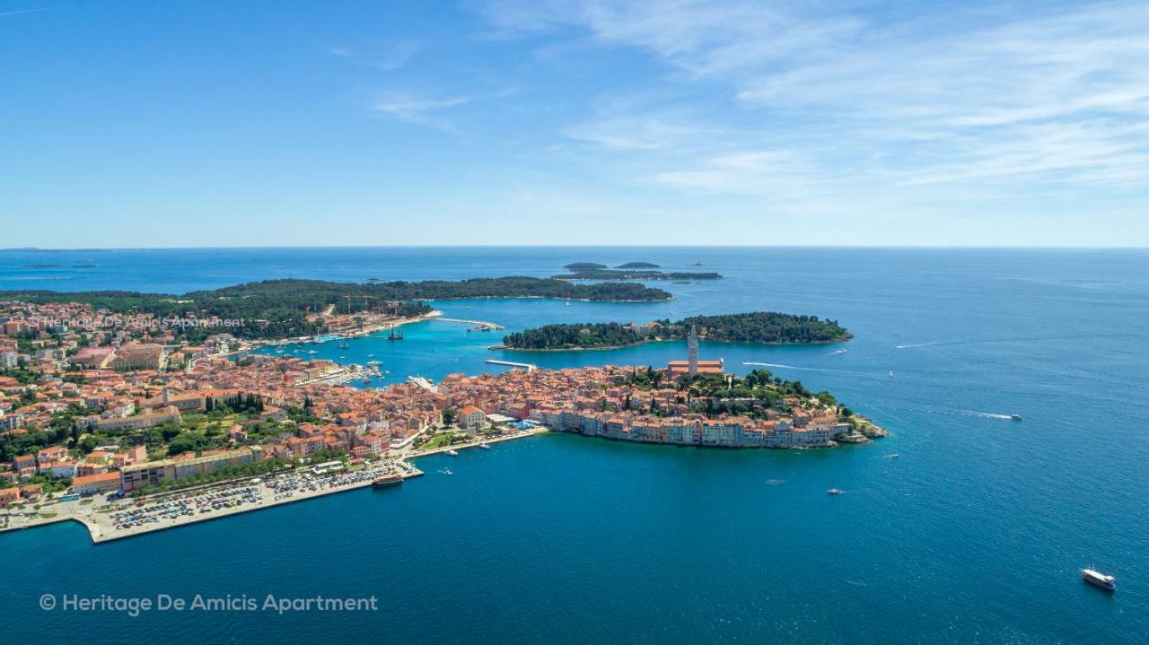 Heritage De Amicis Apartment Rovinj Eksteriør bilde